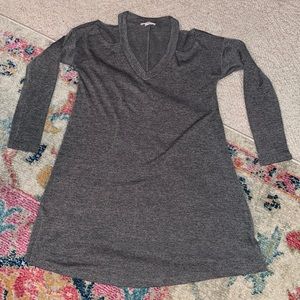 Everly cold shoulder dress